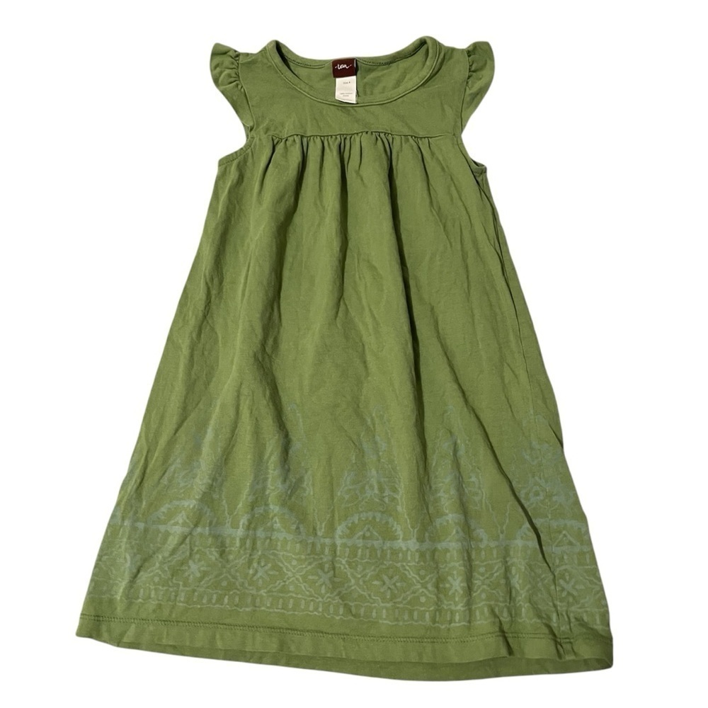 TEA COLLECTION ~ Bundle/Lot of Two Girls Dresses Spring Summer 100% Cotton - Picture 4 of 9